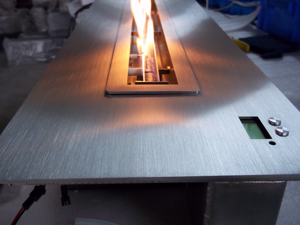 insert ethanol fireplace by art fire