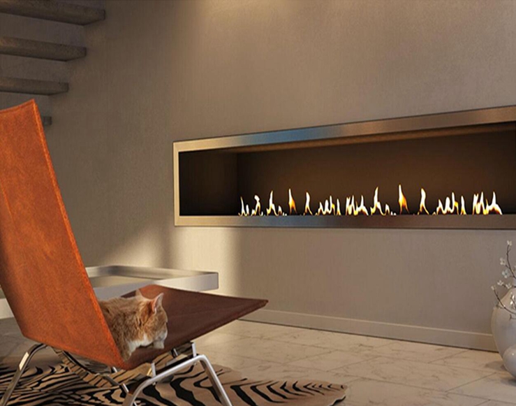 Modern Design With An Ethanol Fireplaces