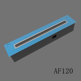 Automatico bioetanolo camino AF120 con 120 centimetri lungo