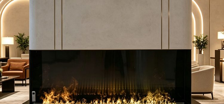 Ventless RGB 3D Mist‑Flame Fireplace: Viral Decor for Hotels, Clubs & Feature Walls